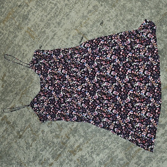 Express Floral Spaghetti Strap Dress Medium - Picture 2 of 8